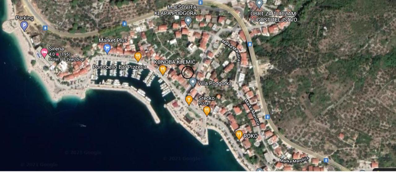 Apartman Andela Подгора Екстериор снимка